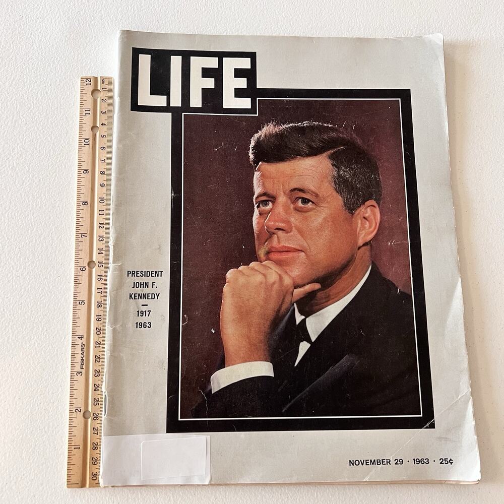 Life Magazine November 29 1963 Issue President John F Kennedy Memorial Edition